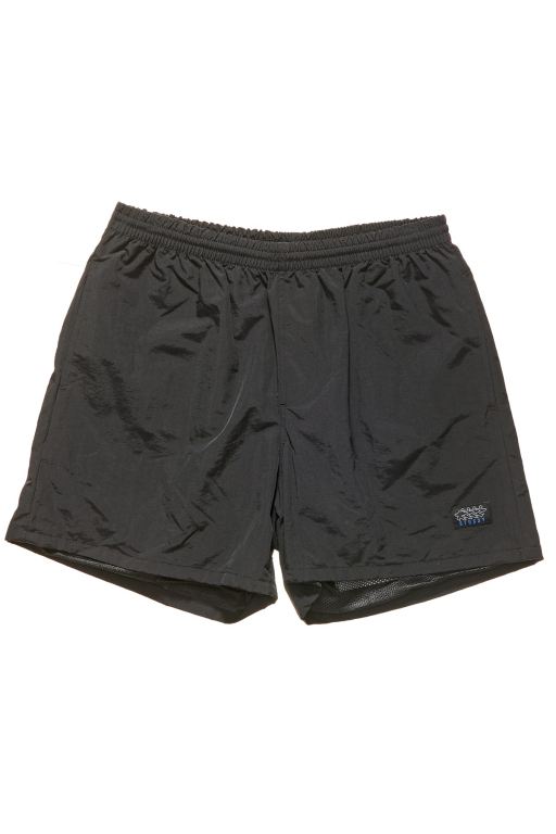 Stussy Mens Nylon Big Beach Shorts Black - MWYCI6053